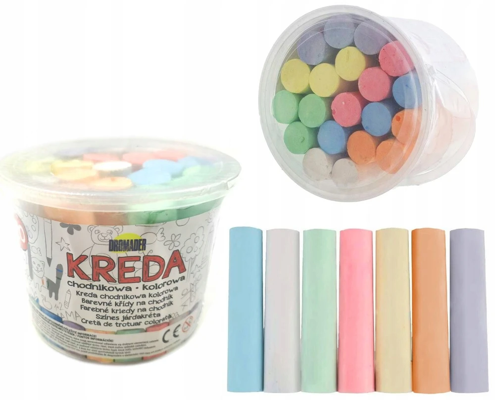 Kreda chodnikowa kibirėlyje 02965 29656 Dromader