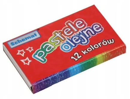 Kredki pastelowe Schemat 12 vnt. Pastele olejne