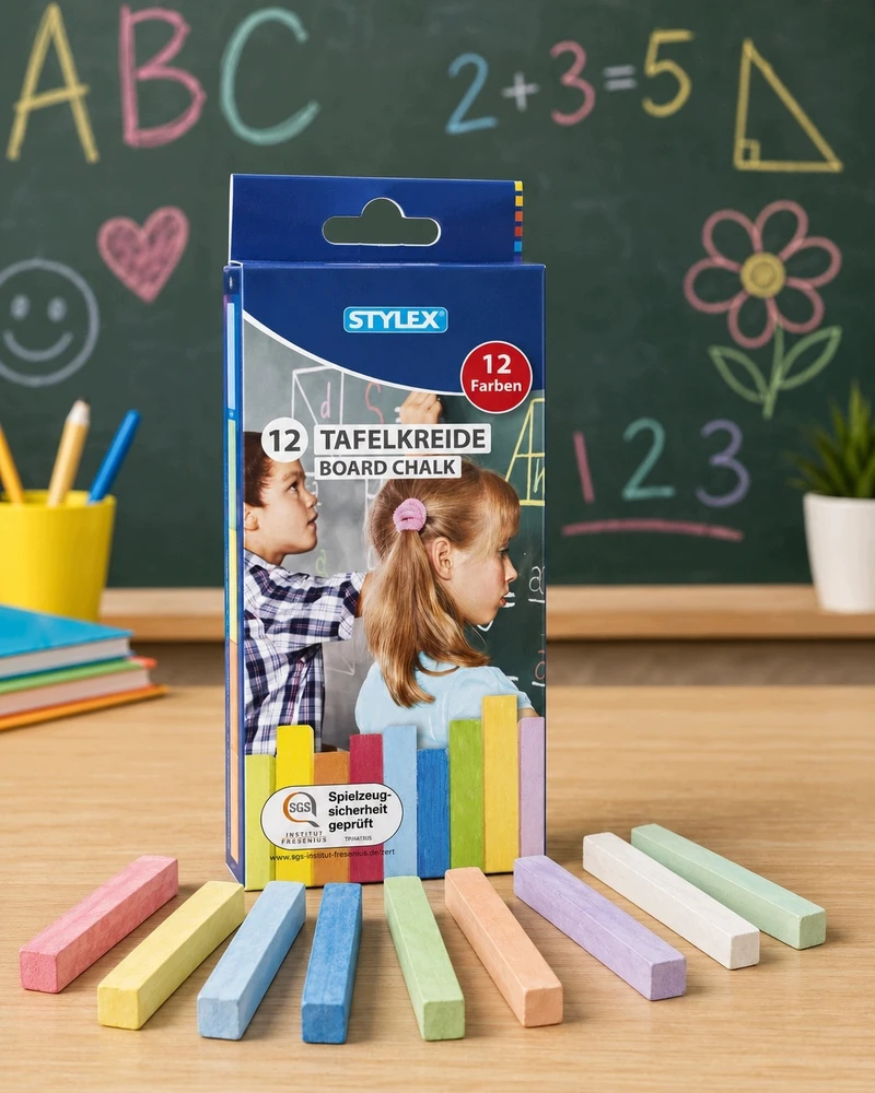 Kreidelės Stylex, 12 vnt.