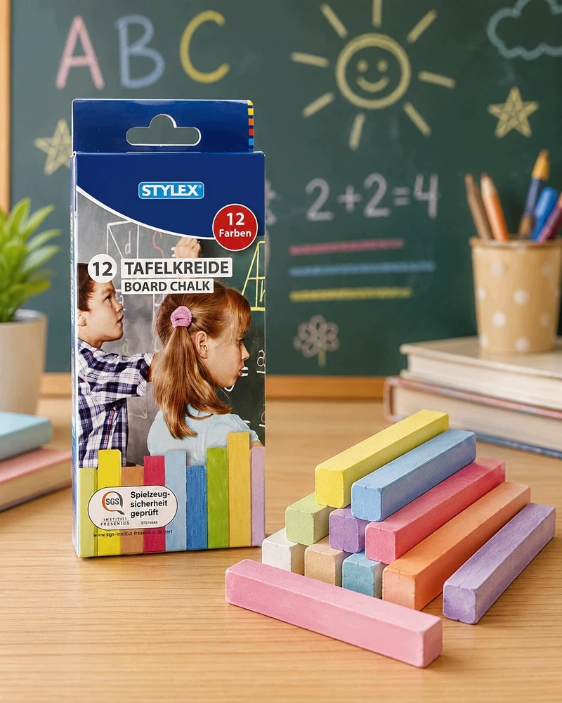 Kreidelės Stylex, 12 vnt.