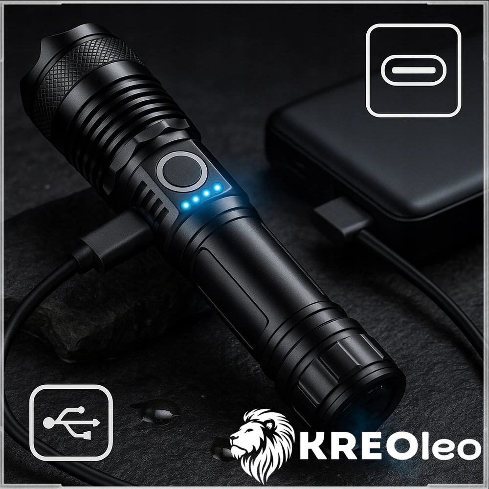 Kreoleo GALINGA LED TAKTINIAI PAKRAUJAMOSIOS TAKTINIAI IŠGYVIMO LIETUVIAI DOVANAI USB C