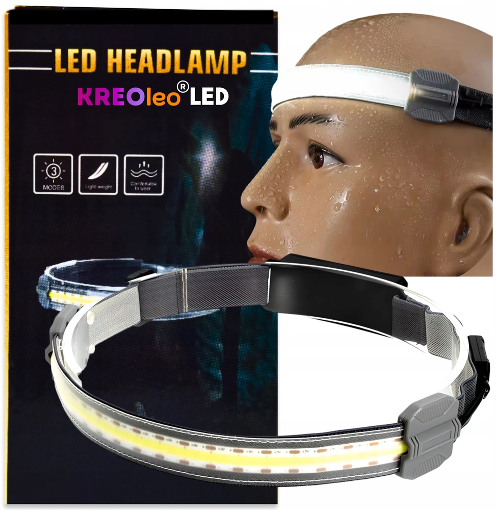Kreoleo GALINGAS LED PRIEKINĖS LEMPAS GALVOTĖS PRIEKINĖS LEMPAS VANDENIUI ATSPIRUS DVIRAČIO PRIEKINĖS LEMPAS