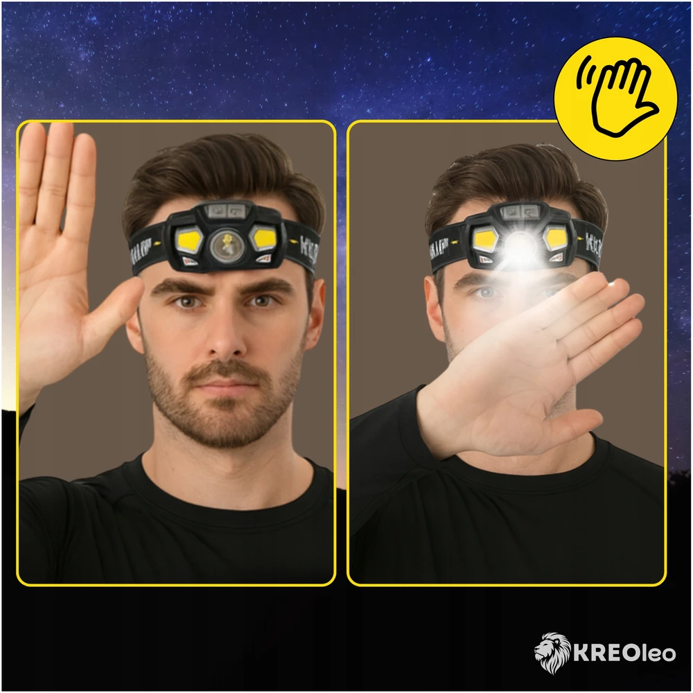 Kreoleo LED PRIEKINIS LEMPAS GALINGAS VANDENIUI ATSPIRUS PRIEKINIS LEMPAS