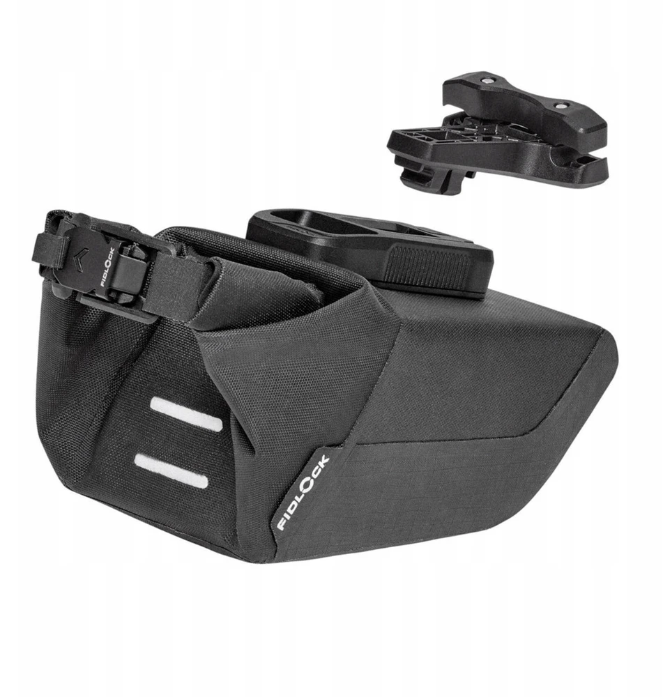 Krepšelis po balneliu Fidlock PINCLIP S +saddle base juodas