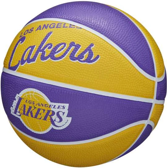 Krepšinio kamuolys NBA Retro LA Lakers Wilson 3 dydis