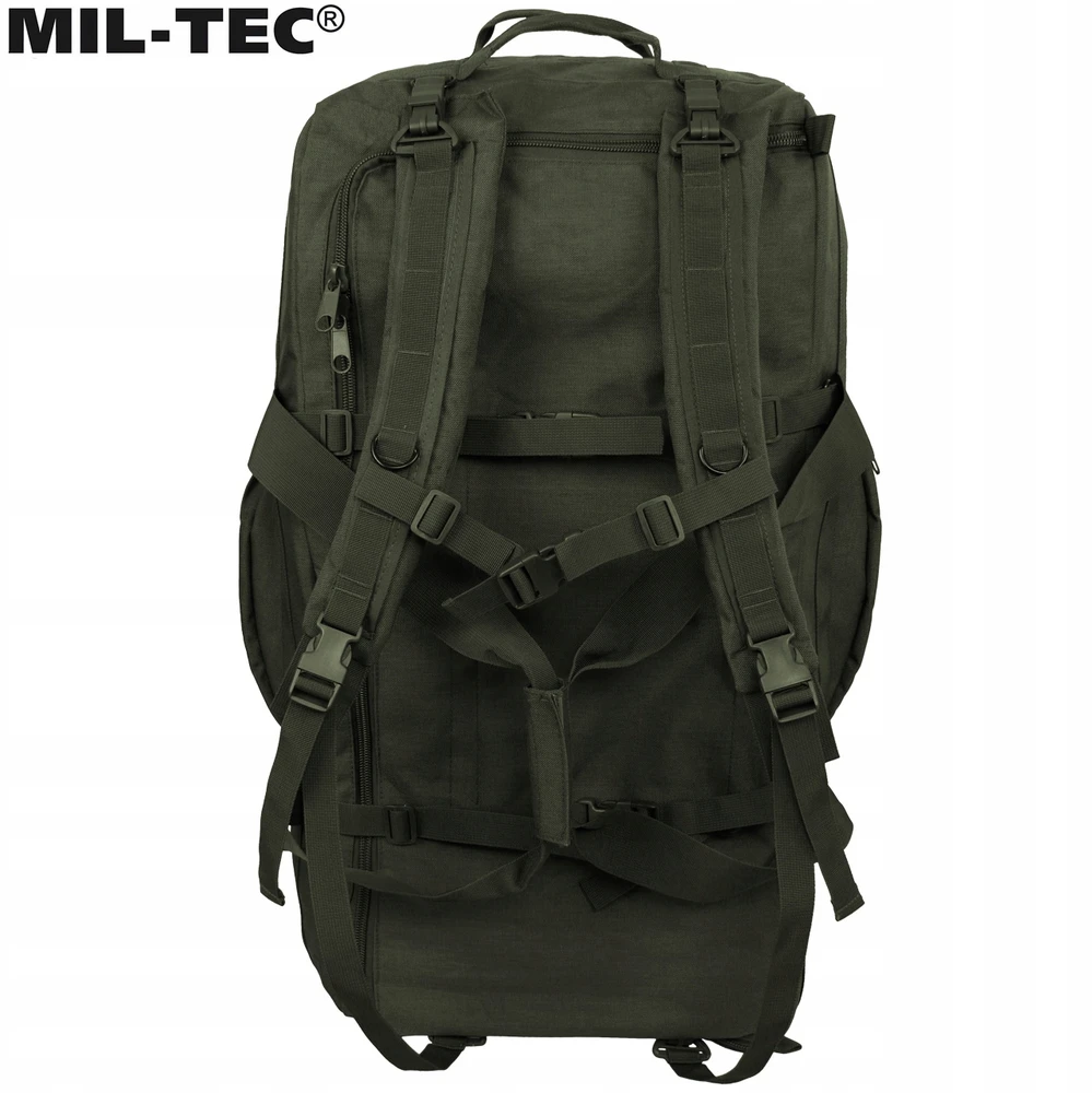 Krepšys ant ratukų Lagaminas Mil-Tec 110l, Olive