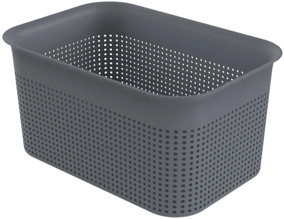 Daiktadėžė ROTHO BRISEN, 4,5 l, pilka, 26,2×18×13 cm