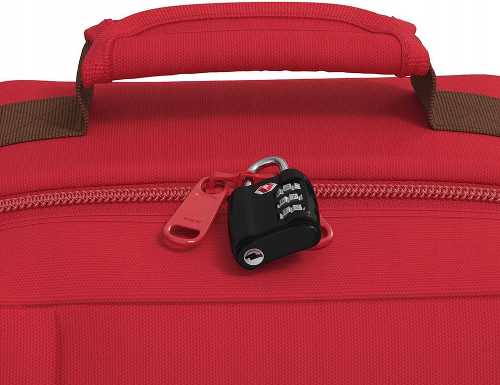 "Krepšys Cabin Zero Classic 28L - CABINZERO - Londono Raudona - 39 cm - Atsparus - Vandens nepralaidus"