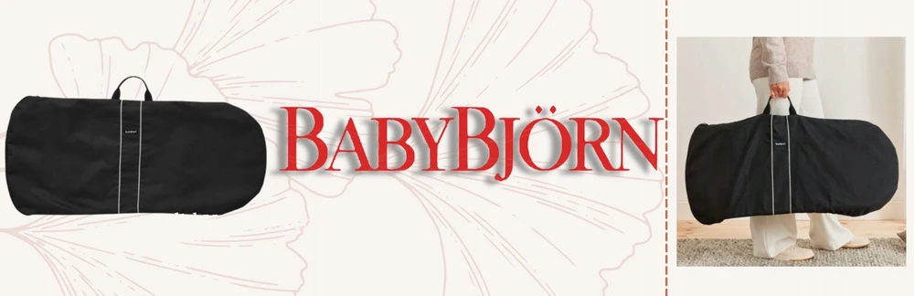 BABYBJORN krepšys gultukui transportuoti Juodas (Nemokamas pristatymas)