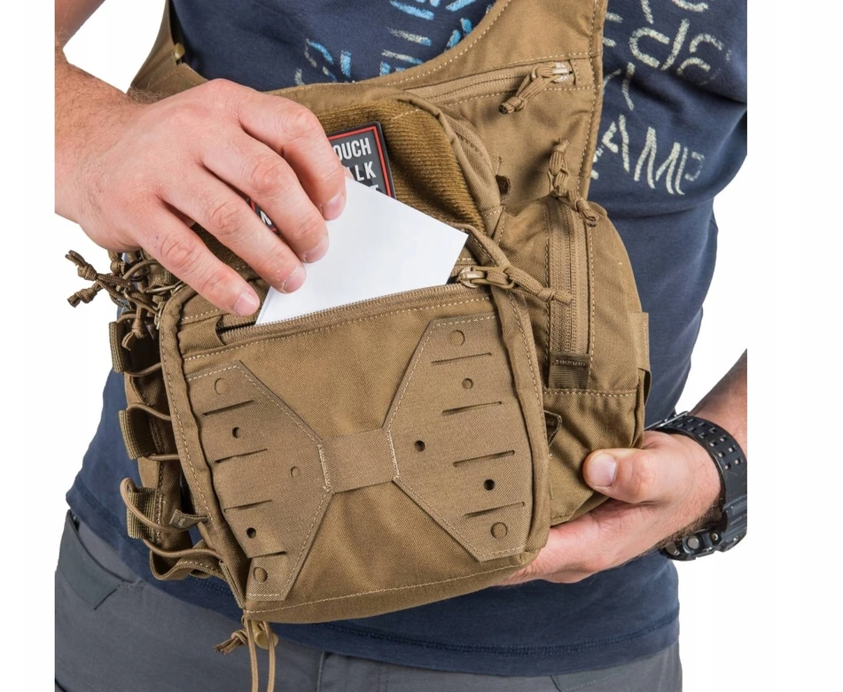 Krepšys per petį, HELIKON- TEX, EDC SIDE BAG, Adaptive Žalias, 11 l