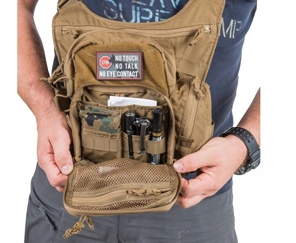 Krepšys per petį, HELIKON- TEX, EDC SIDE BAG, Adaptive Žalias, 11 l