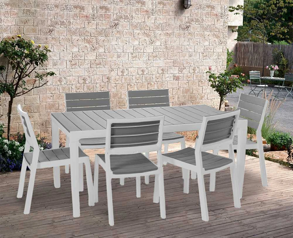 Krėslas Harmony Keter 47x60x86cm pilkas