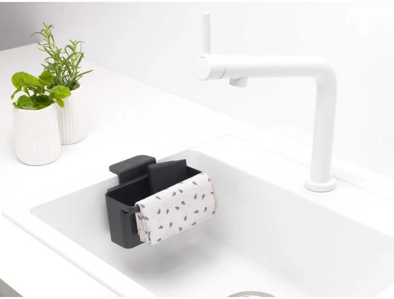 Brabantia Kriauklės aksesuarų laikiklis - Dark Pilkas
