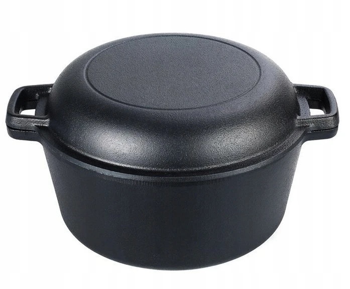 Krisberg Ketaus puodas su dangteliu 26 cm keptuvė Puodas keptuvė 4,5 L DUJŲ INDUKCIJA
