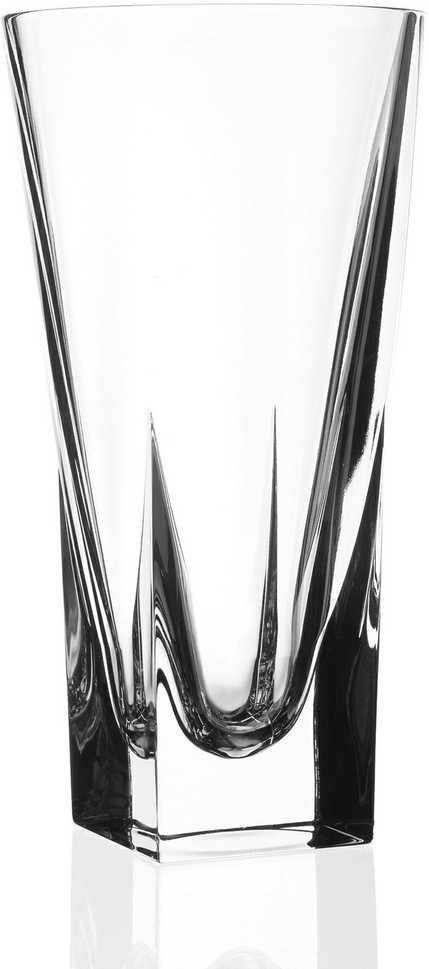 Krištolinė vaza RCR Joker, 28 cm, skaidri