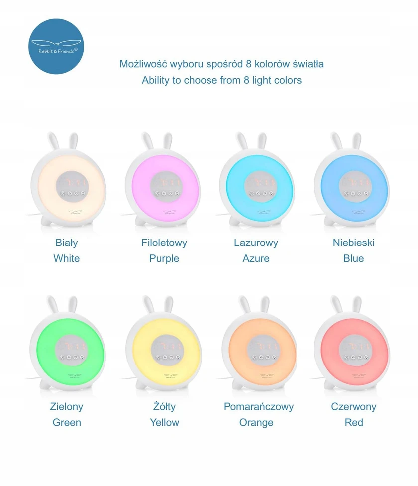 KRÓLIK LAMPKA BUDZĄCA ŚWIATŁEM BALTA RABBIT & FRIENDS