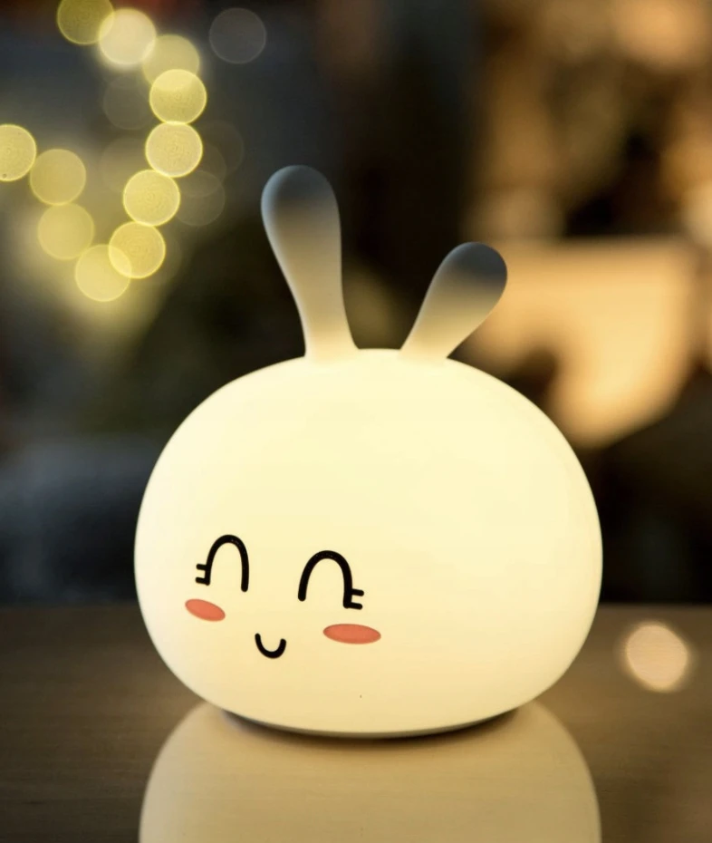 Nasciane Królik Słodziak Lampka Silikonowa Balta Rabbit&Friends
