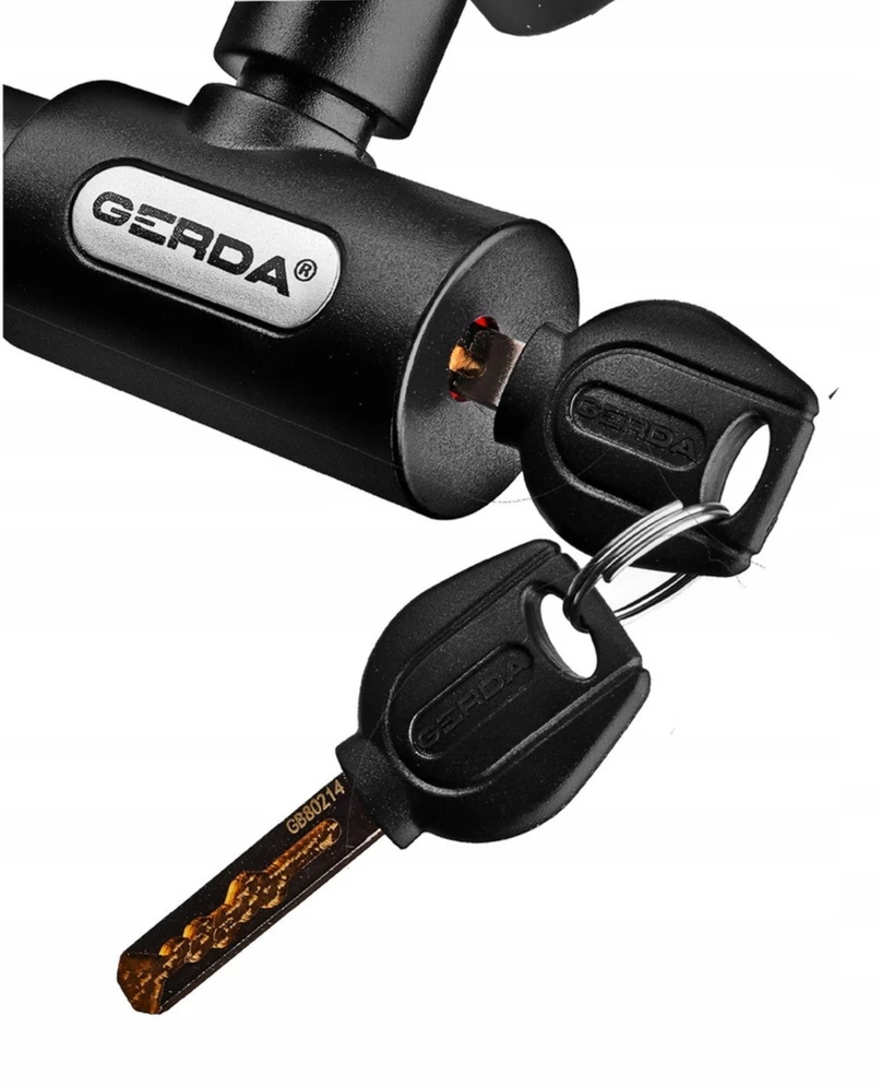 Kross Gerda Contra 900/6v - Grandininė dviračio spyna, 90 cm