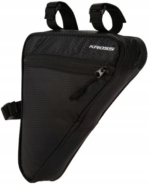 Kross ROAMER TRIANGLE dviračio rėmo krepšys T4CTO000043 juodas M