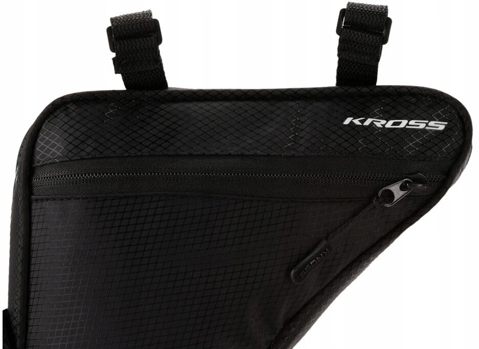 Kross ROAMER TRIANGLE dviračio rėmo krepšys T4CTO000043 juodas M