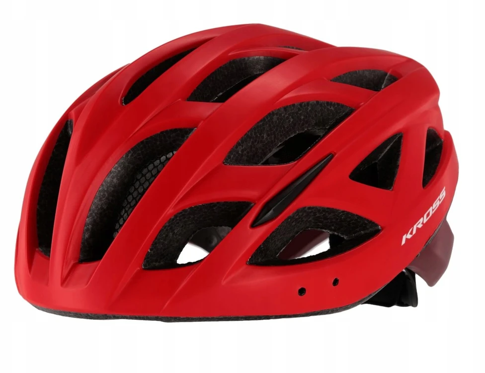 Kross Vincitore 038MRD dviračio šalmas raudonas 54-58 cm M