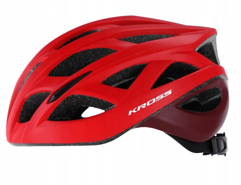 Kross Vincitore 038MRD dviračio šalmas raudonas 54-58 cm M
