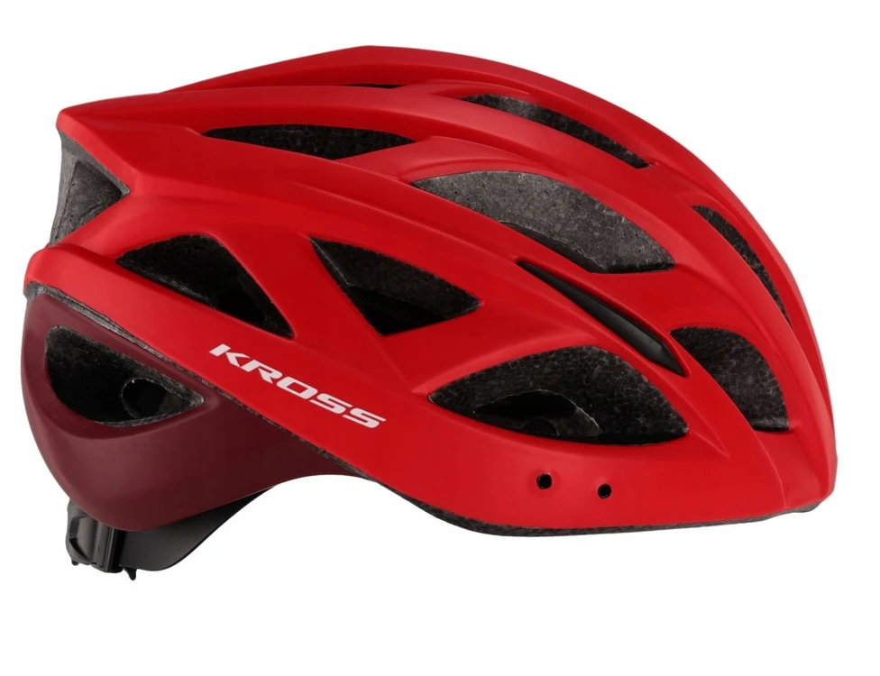 Kross Vincitore 038MRD dviračio šalmas raudonas 54-58 cm M