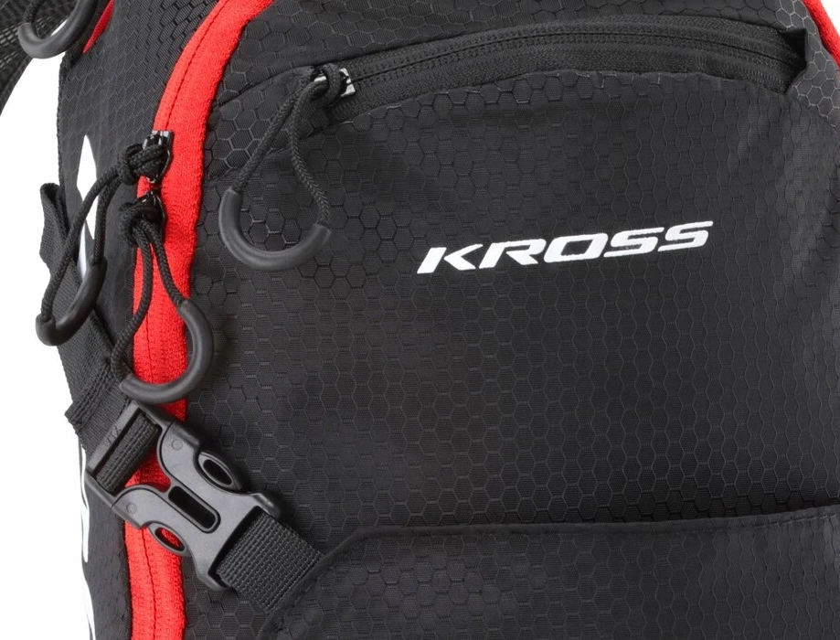Krosss Pickup dviračio kuprinė 15l 0002 raudona