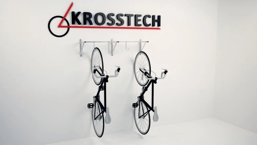 Krosstech PAKABA 4 DVIRAČIAMS CINKINTAS CRIS STOVAS 4 KABLIŲ RANKENA