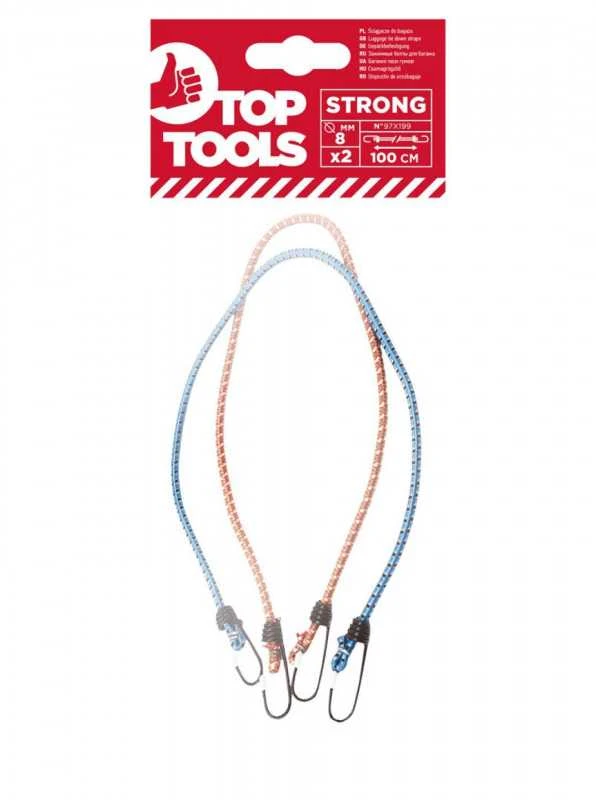 Krovinio tvirtinimo guma TOP TOOLS 100 cm (2 vnt.)
