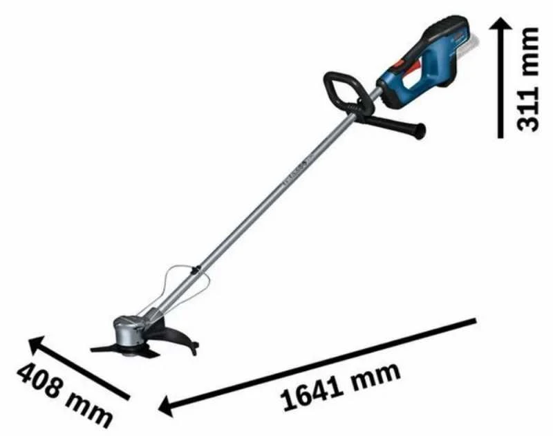 Akumuliatorinė žoliapjovė Bosch GFR 18V-23 PRO, be akumuliatoriaus ir kroviklio