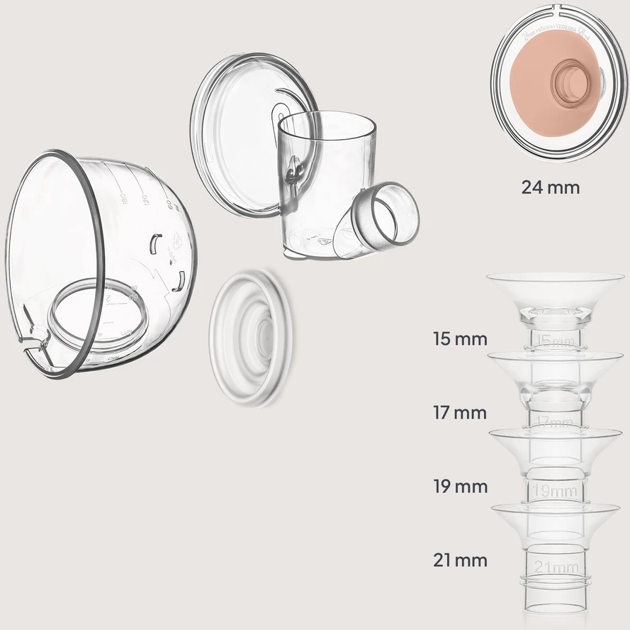 Krūtų siurblio dalys Lionelo Fidi Free Simple Spare Set