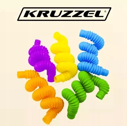 Kruzzel 20 XXL SPALVOTŲ VAMTELIŲ RINKINYS VAIKAMS ANTISRESS