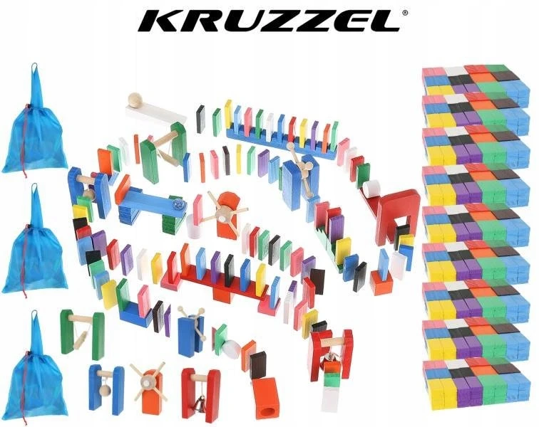 Kruzzel Mediniai domino 1080 vnt