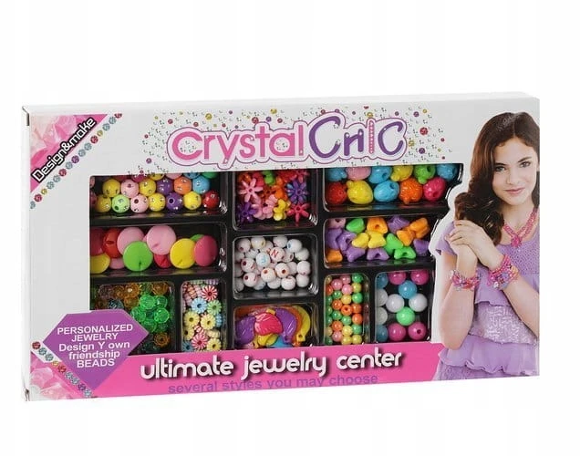 Marka Niezdefiniowana Karoliukai papuošalams gaminti "Crystal Chic" - DIY