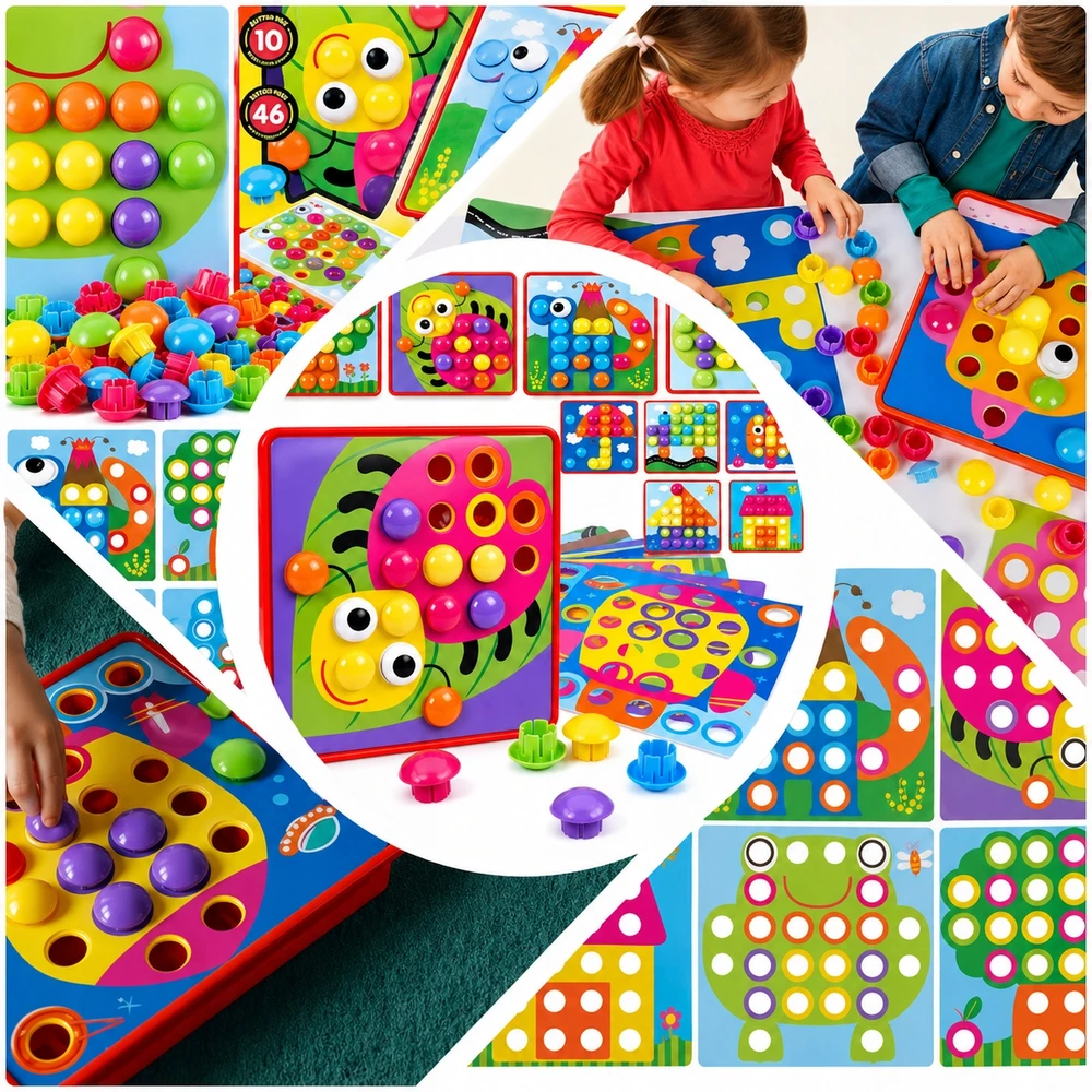 Dėlionė Kruzzel Educational puzzle - mosaic 23453