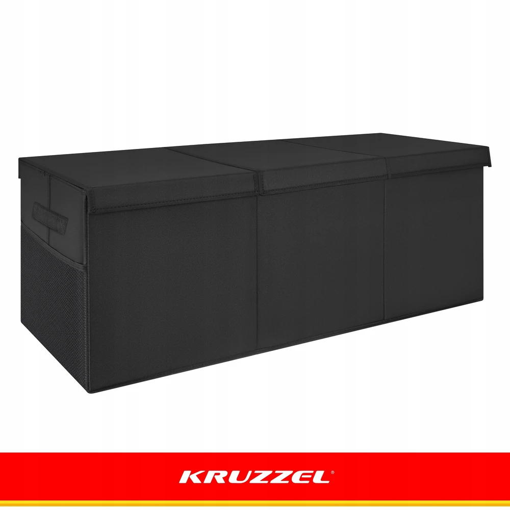 Žaislų skrynia – juodas Kruzzel