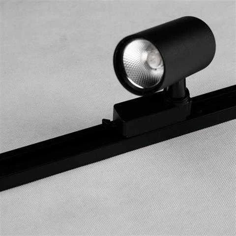 Šviestuvas bėginei sistemai DPM STR-10W-B, 10 W,LED, 4100 °K
