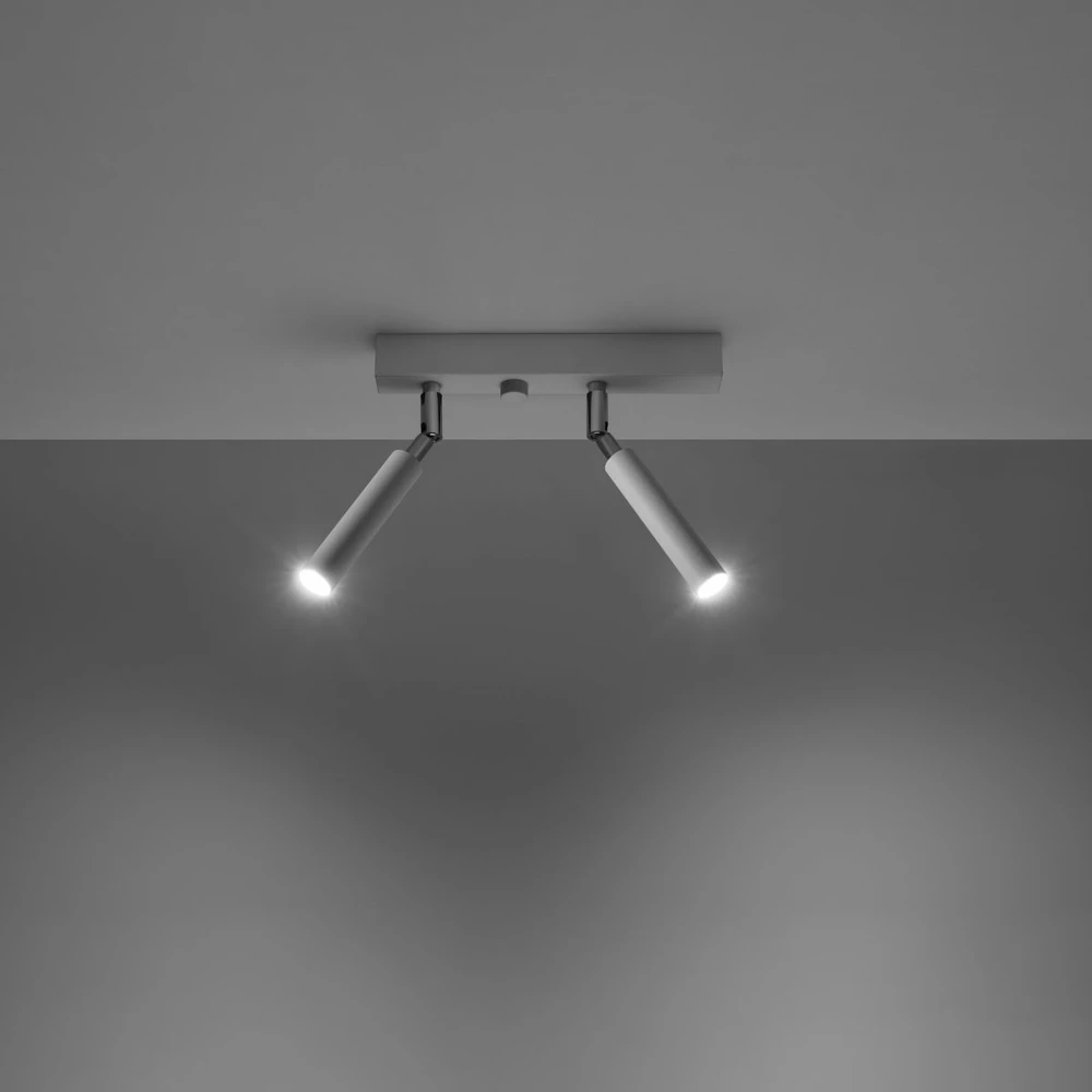 Sollux Lighting Lubinis šviestuvas EYETECH 2 baltas