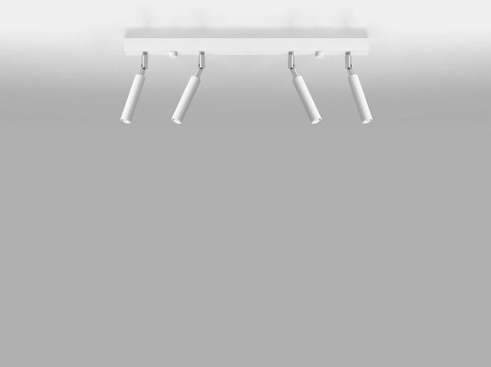 Sollux Lighting Lubinis šviestuvas EYETECH 4 baltas