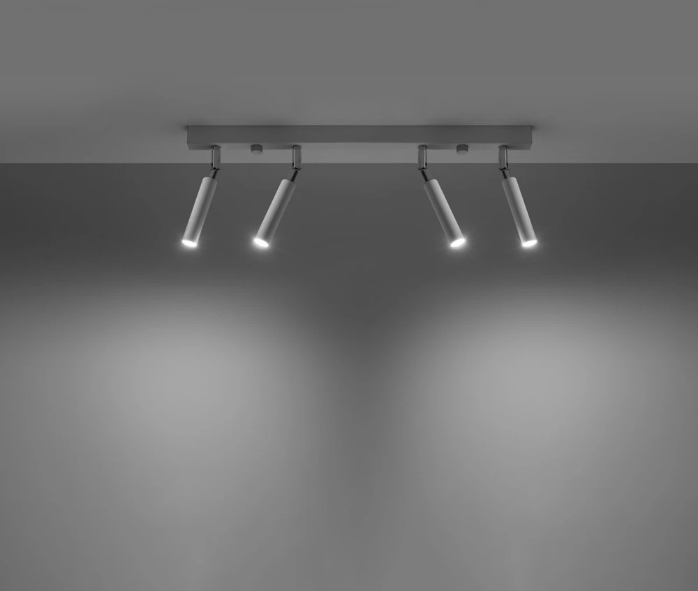 Sollux Lighting Lubinis šviestuvas EYETECH 4 baltas