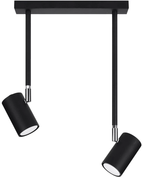 Sollux Lighting Lubinis šviestuvas NORANO 2 juodas
