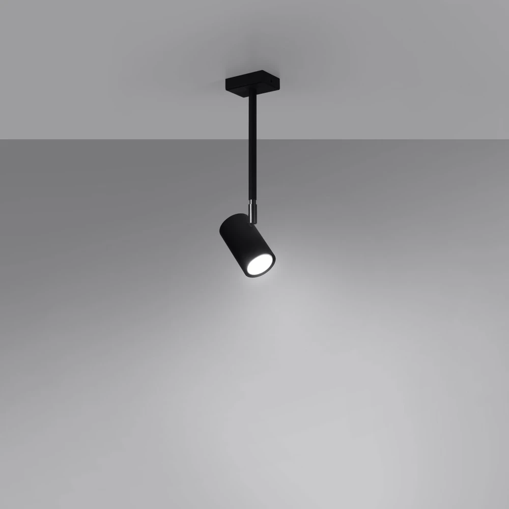 Sollux Lighting Lubinis šviestuvas NORANO juodas