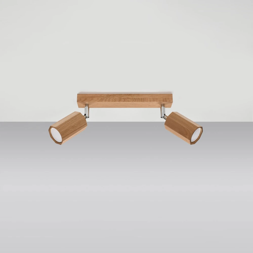 Sollux Lighting Lubinis šviestuvas ZEKE 2 ąžuolas