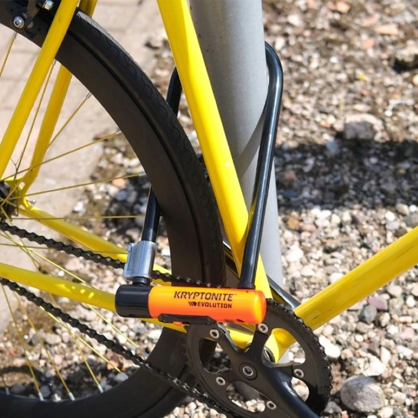 Gad Amrox Kryptonite Evolution Ls U-lock dviračio spyna su laikikliu