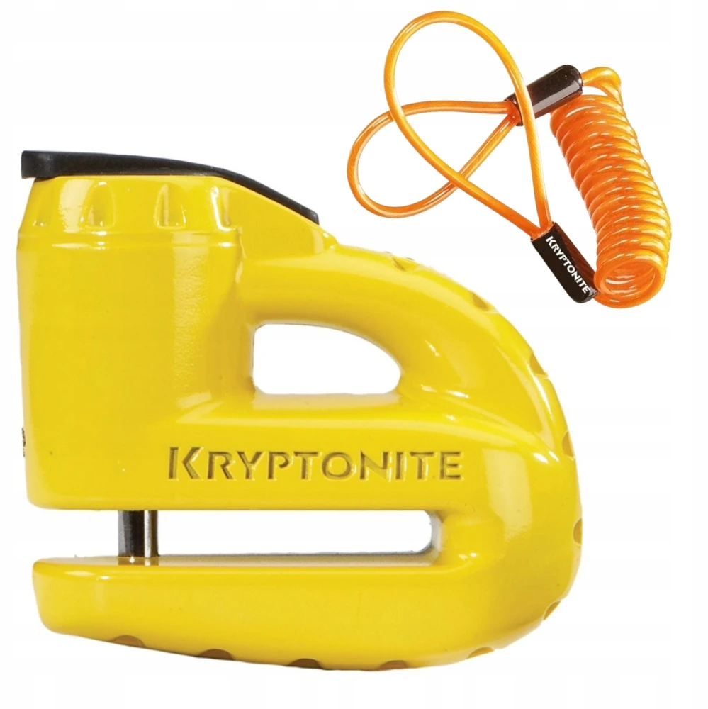 Kryptonite Keeper 5-S2 disko užraktas + kabelio disko užrakinimo priminimas
