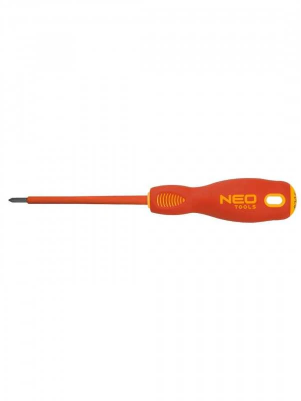Kryžminis atsuktuvas NEO 04-073 PH2 100 mm, 1000 V