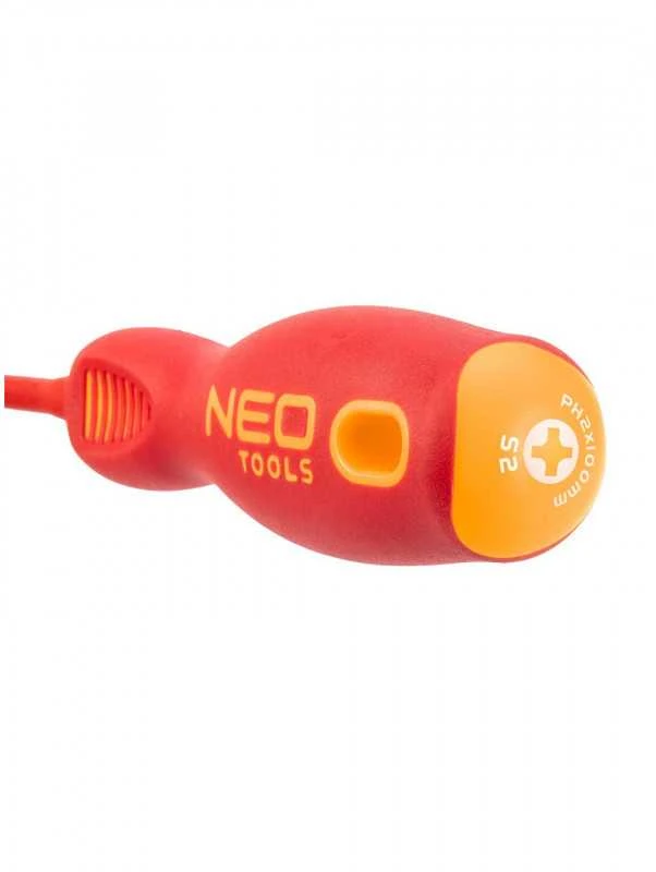 Kryžminis atsuktuvas NEO 04-073 PH2 100 mm, 1000 V