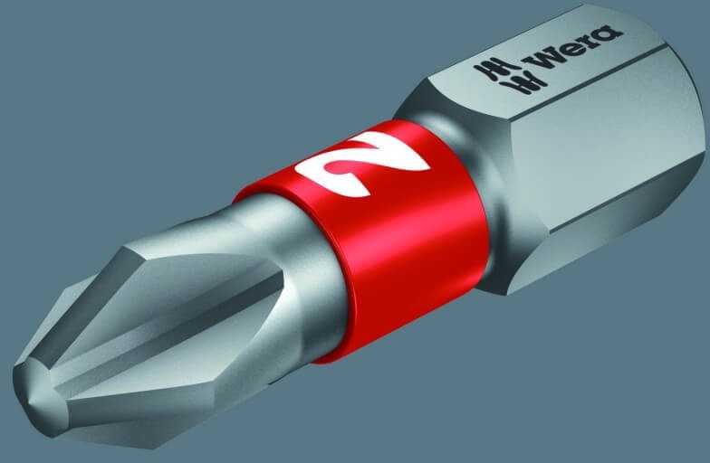 Grąžtas Kryžminis atsuktuvo antgalis WERA 851/1 BTZ PH 1x25mm
