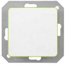 Kryžminis perjungiklis VILMA STANDARD ST 150, 1 klavišo, be rėmelio, baltas